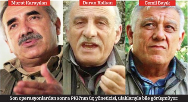  PKK’nın ‘beyni’ dağıtıldı  